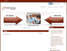 Tablet Screenshot of consultusa.com